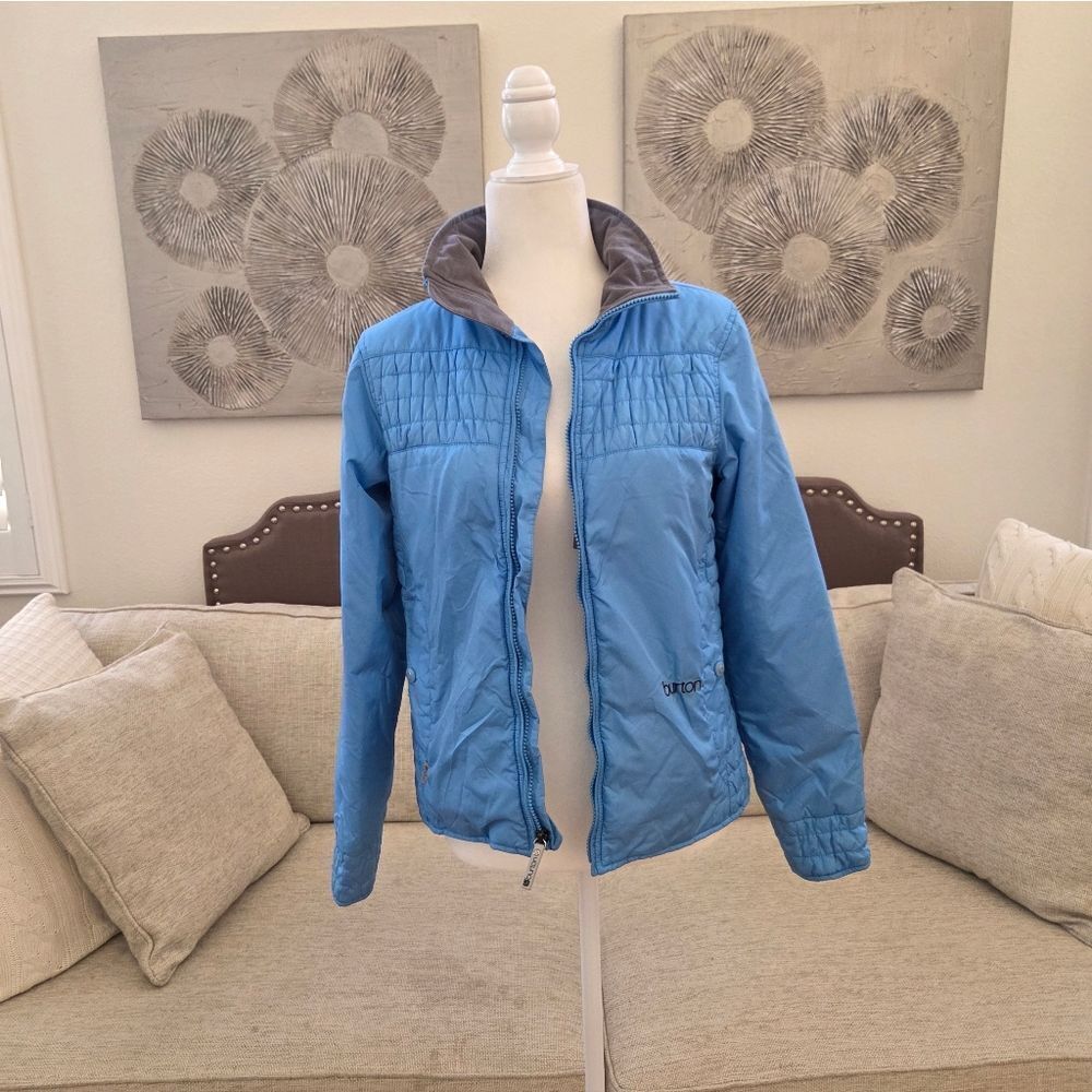 Burton Lightweight Quilted Puffer Jacket Sz Sm